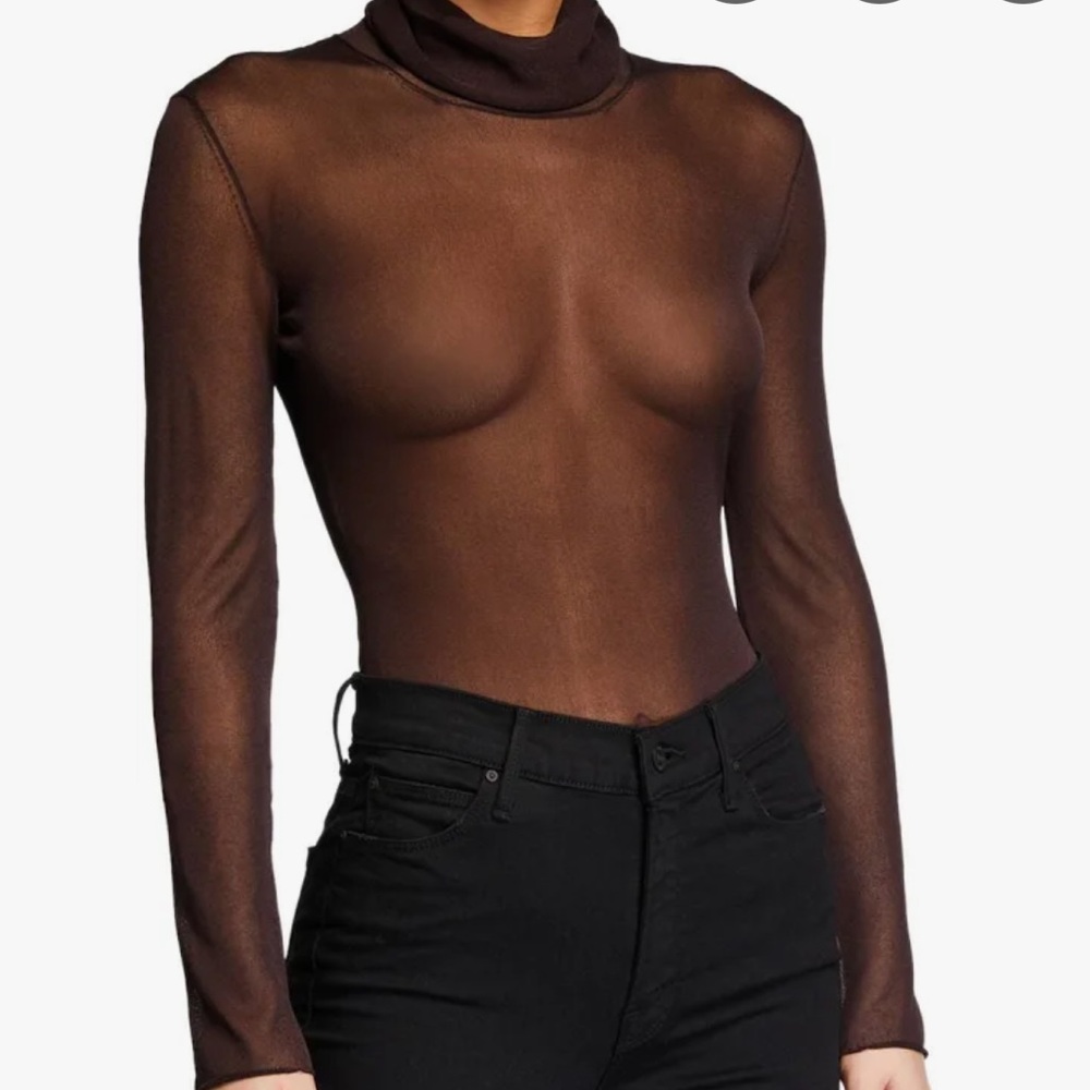 Bottega Veneta Rich Brown Knit Top